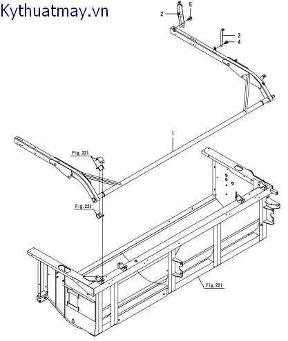 Tay nâng - cách đầu 2.3m